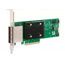 HBA-адаптер Broadcom LSI SAS 9500-16e SGL 12G HBA, 16port(4*ext SFF8644), 3816 IOC (05-50075-00 / 03-50075-00)